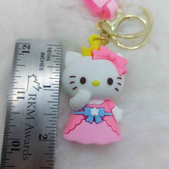 2/$25 Hello Kitty keychai wrist strap lanyard with "The sunshine Unicorn" - Picture 4 of 6